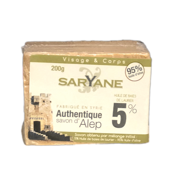 Saryane Aleppo Seife 5% Lorbeeröl