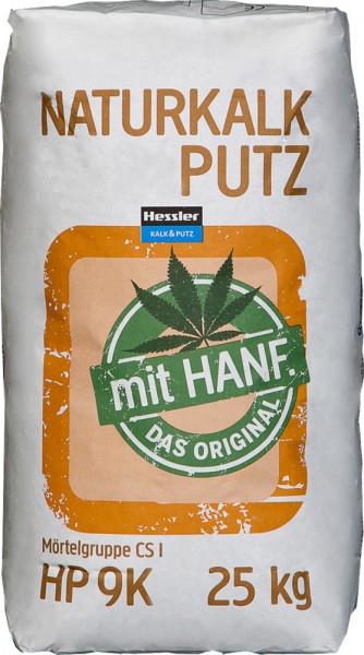 Naturkalk Hanfputz (2 mm Korn)